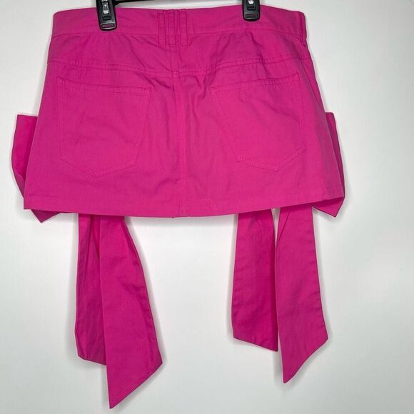 Cash by CashApp X Marshall Columbia Giant Bow Mini Skirt (Pink) - Medium - Picture 3 of 11